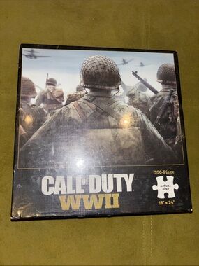 Call of Duty WWII 550-Piece Jigsaw Puzzle - Olive/Black